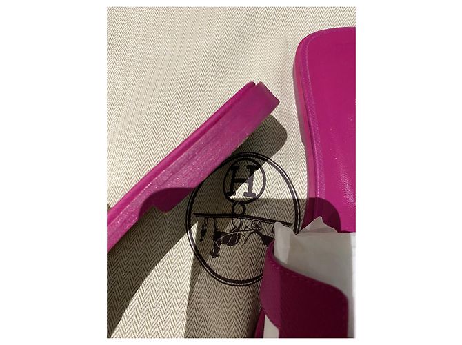Hermès Sandalen Pink - Ansicht 3
