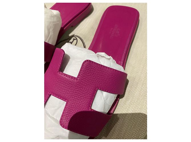 Hermès Sandalen Pink - Ansicht 4