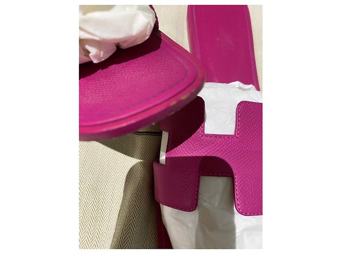 Hermès Sandalen Pink - Ansicht 5