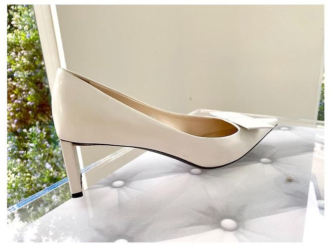 Pompe di Louis Vuitton, modella da passerella Bianco - vista 2