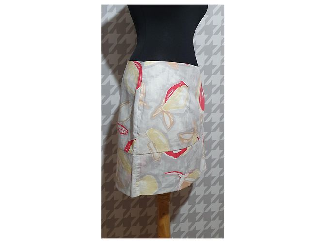 Minigonna in cotone Cos Multicolore - vista 2
