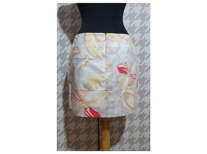 Minigonna in cotone Cos Multicolore - vista 3