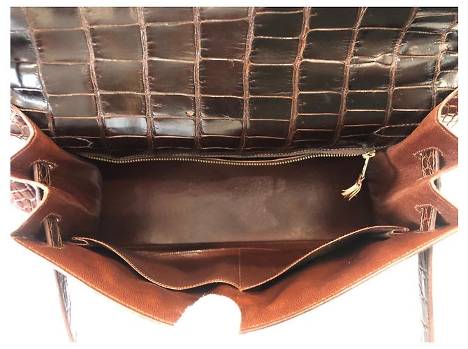 Hermès Kelly Sellier Braun - Ansicht 10
