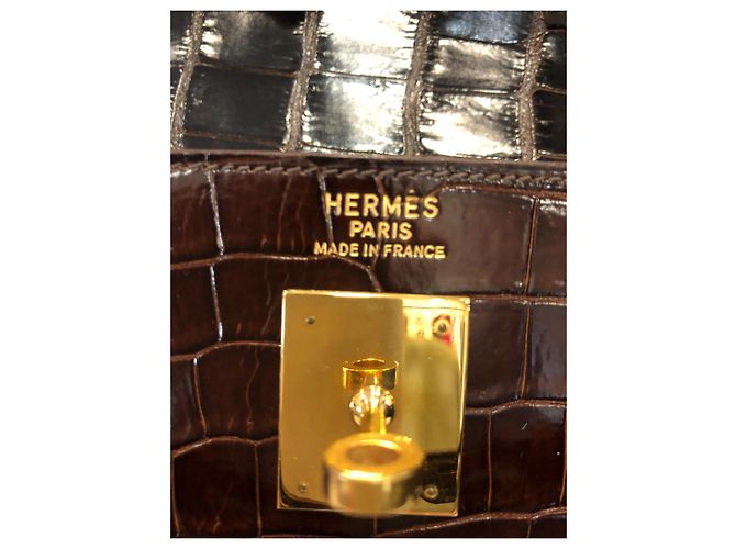 Hermès Kelly Sellier Braun - Ansicht 14