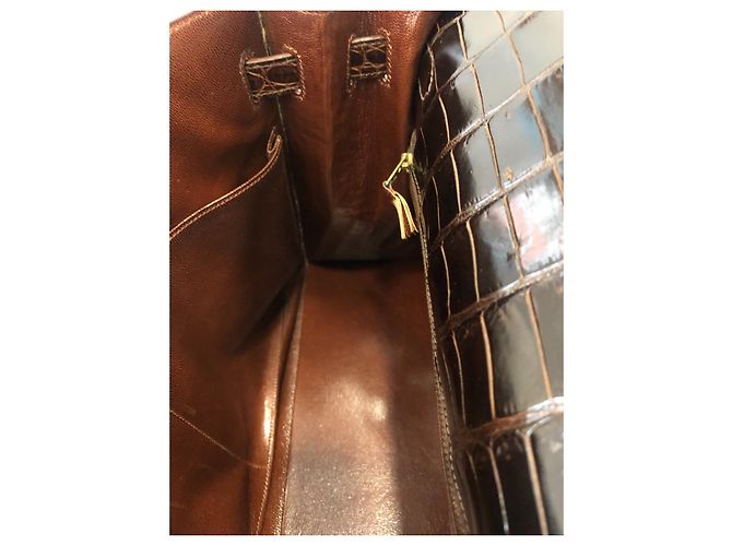 Hermès Kelly Sellier Braun - Ansicht 16