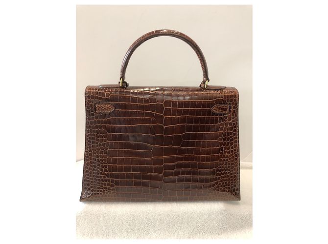 Hermès Kelly Sellier Braun - Ansicht 2