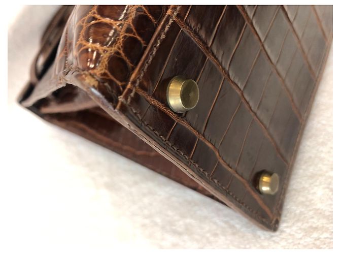 Hermès Kelly Sellier Braun - Ansicht 4