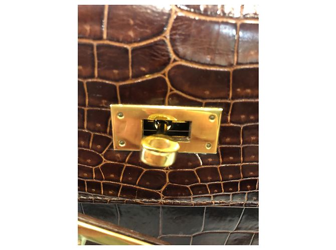 Hermès Kelly Sellier Braun - Ansicht 7