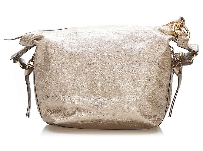 Chloé Chloe Gold Eclipse Leder Umhängetasche - Ansicht 5