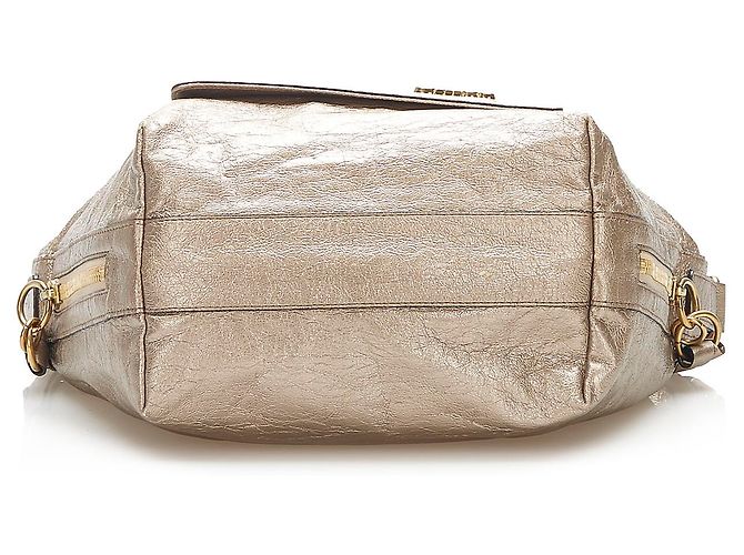 Chloé Chloe Gold Eclipse Leder Umhängetasche - Ansicht 7