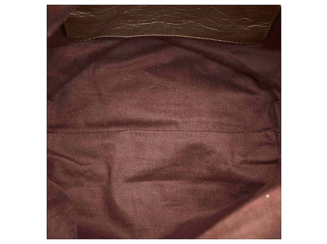 Chloé Chloe Gold Eclipse Leder Umhängetasche - Ansicht 9
