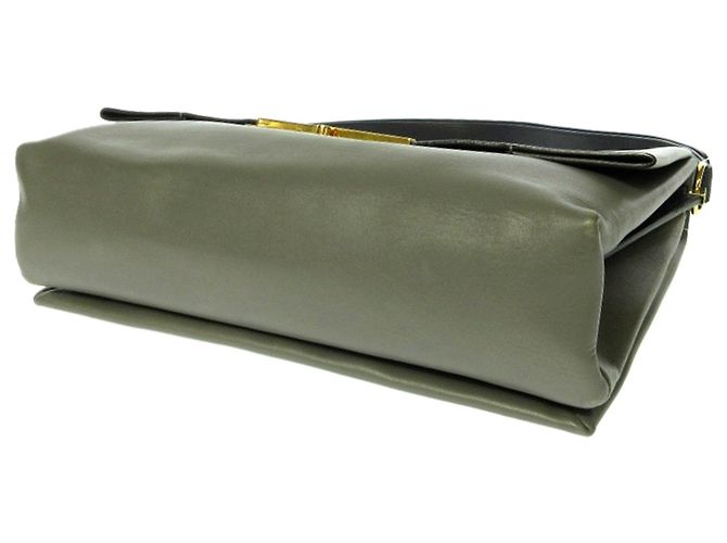 Céline Borsa a tracolla in pelle Celine Grey Blade - vista 4