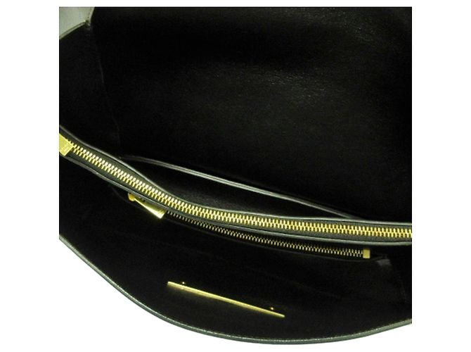 Céline Borsa a tracolla in pelle Celine Grey Blade - vista 5