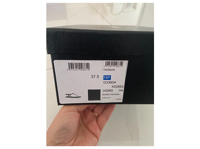 Chanel Sandalen Blau - Ansicht 6