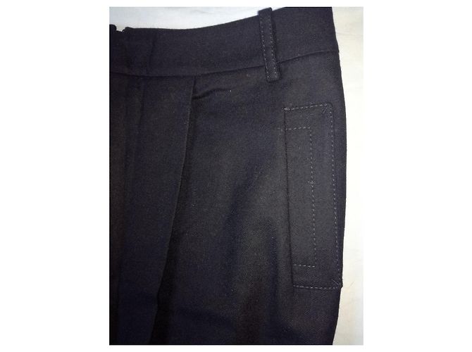 Gucci Minifalda negra de lana y cachemir Negro - vista 4