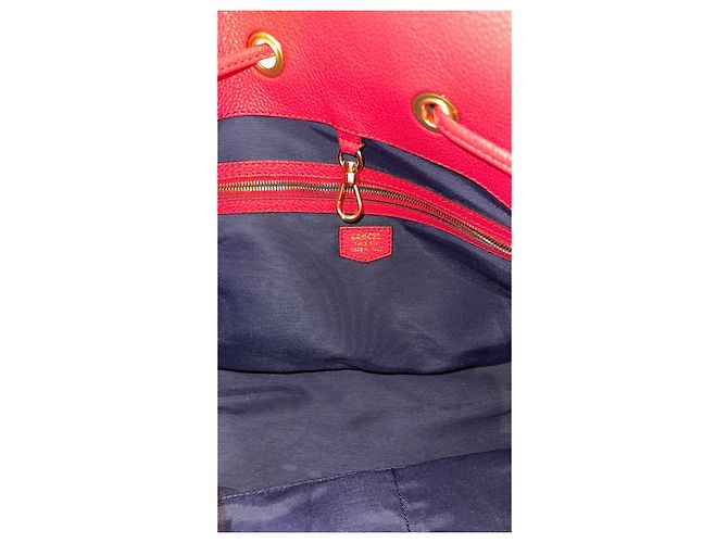 BORSA A SECCHIELLO SHOPPER LE HUIT DE LANCEL Rosso - vista 2