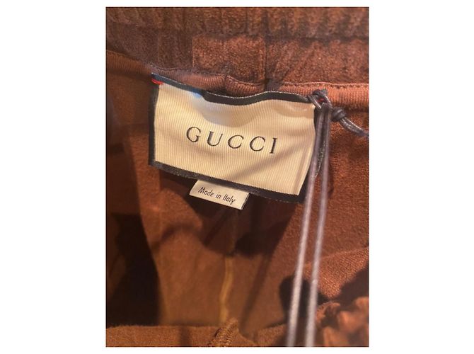 Pantaloni Gucci in cotone e pony hair XL - vista 5