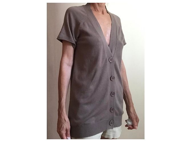 Véronique Branquinho Véronique Delachaux Strickwaren Taupe - Ansicht 5