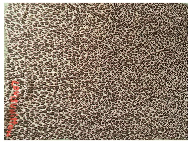 Louis Vuitton Bufandas Estampado de leopardo - vista 2
