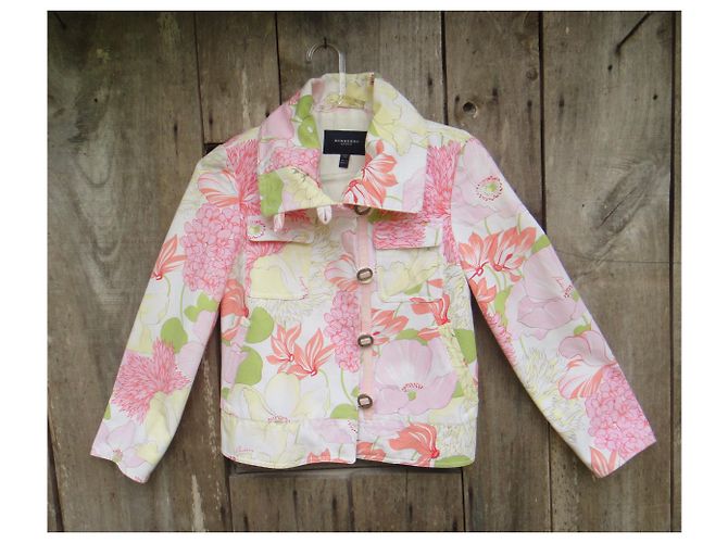 Burberry Jackengröße 36 Pink Weiß - Ansicht 9