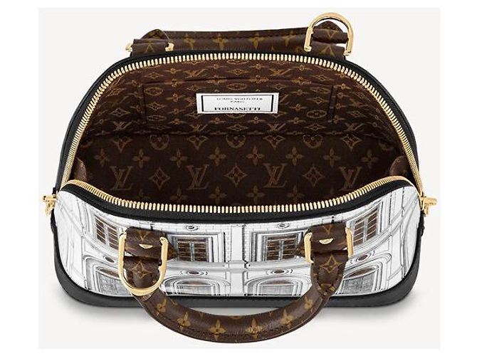 Louis Vuitton LV Alma BB new x Fornasetti - view 2