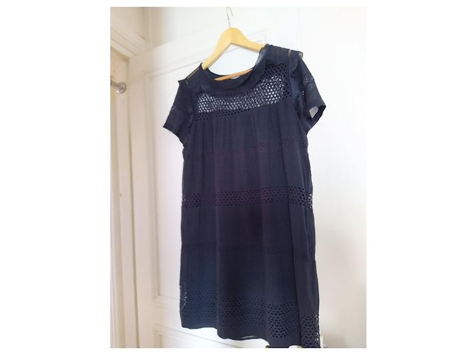Vestido Isabel Marant Etoile de algodón negro Talla M - vista 2