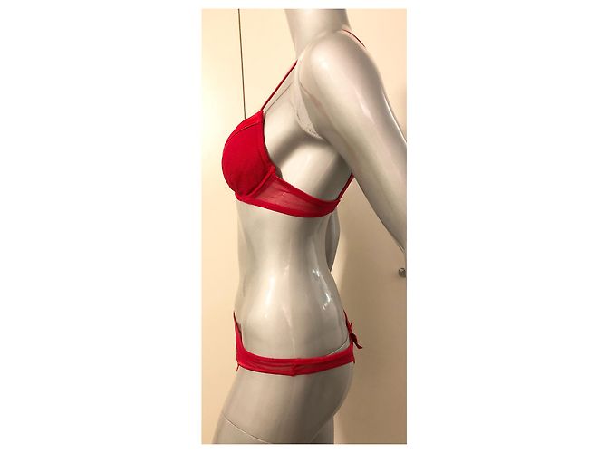 Set Intimo La Perla Malizia Rosso - vista 4