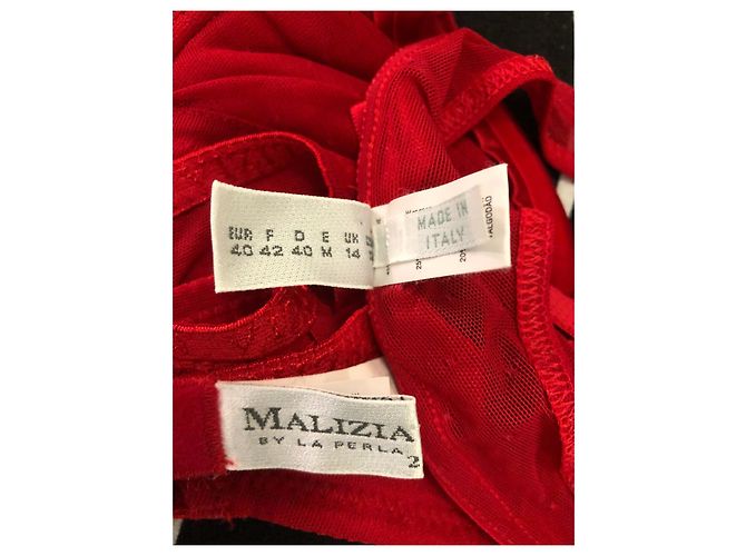 Set Intimo La Perla Malizia Rosso - vista 7