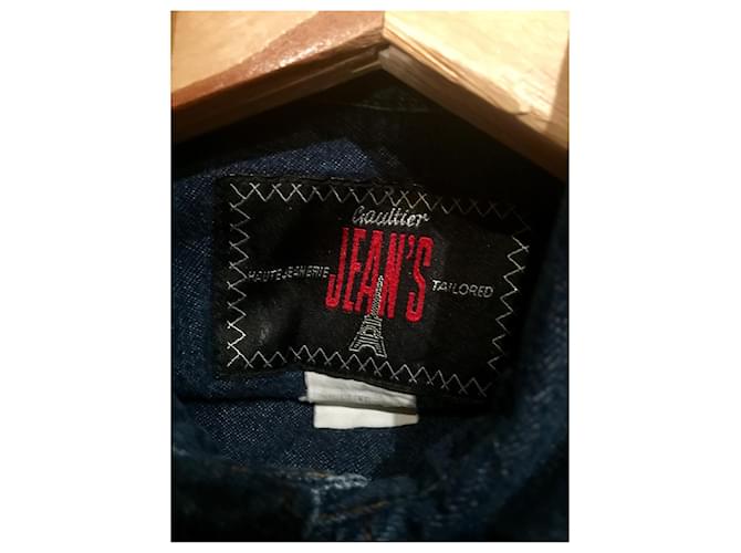 Jean Paul Gaultier Gaultier Jeansjacke oder -hemd Blau - Ansicht 4