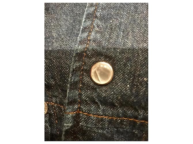 Jean Paul Gaultier Gaultier Jeansjacke oder -hemd Blau - Ansicht 5