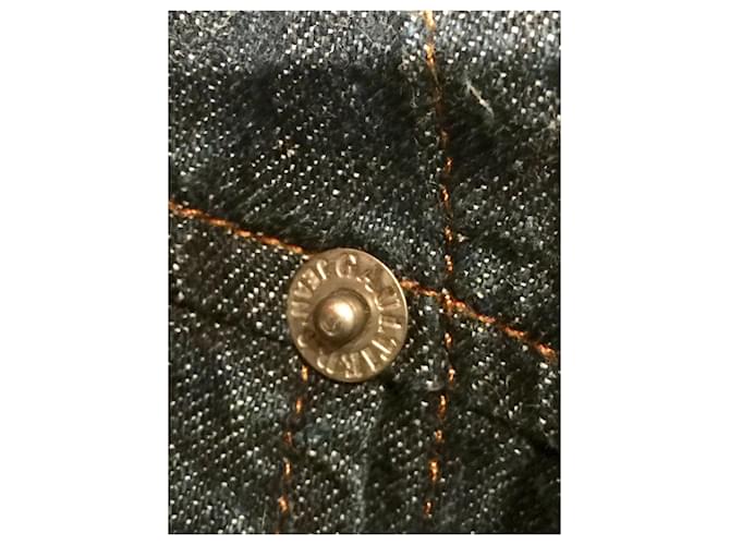 Jean Paul Gaultier Gaultier Jeansjacke oder -hemd Blau - Ansicht 6