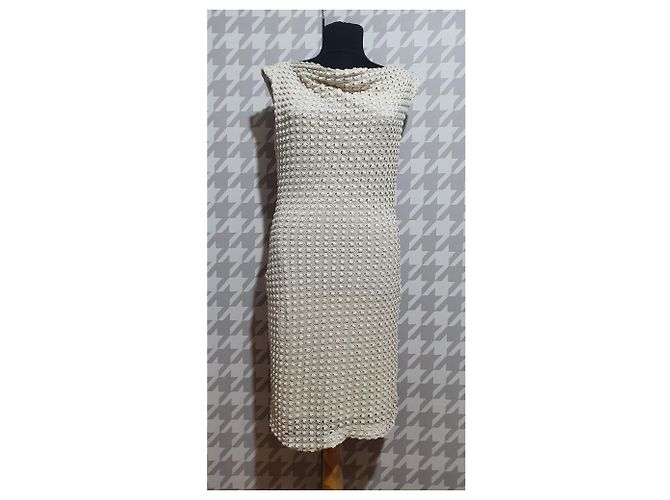 Autre Marque Ana Alcazar Kleid Ecru - Ansicht 2