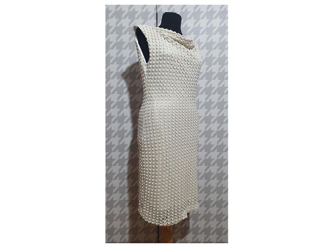 Autre Marque Ana Alcazar Kleid Ecru - Ansicht 3
