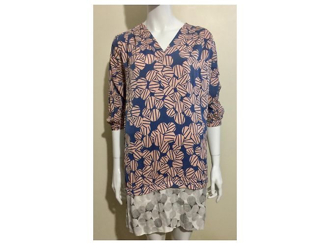 Diane Von Furstenberg Robe en soie imprimée DvF New Cahil Multicolore - vue 2