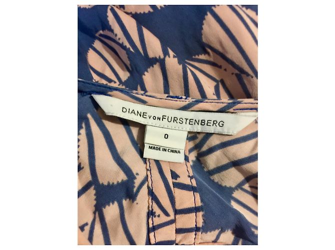 Diane Von Furstenberg Robe en soie imprimée DvF New Cahil Multicolore - vue 5