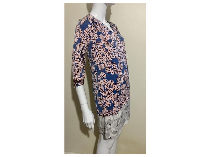 Diane Von Furstenberg Robe en soie imprimée DvF New Cahil Multicolore - vue 6