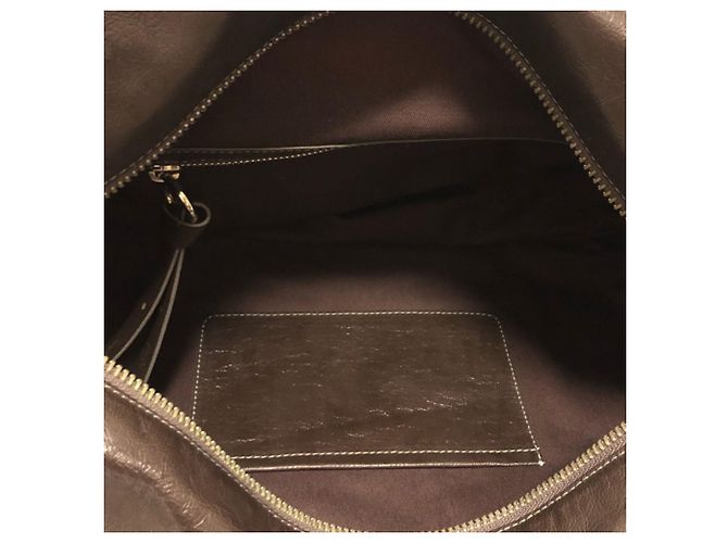 Chloé Chloe Braune Boston-Tasche aus Eclipse-Leder - Ansicht 5