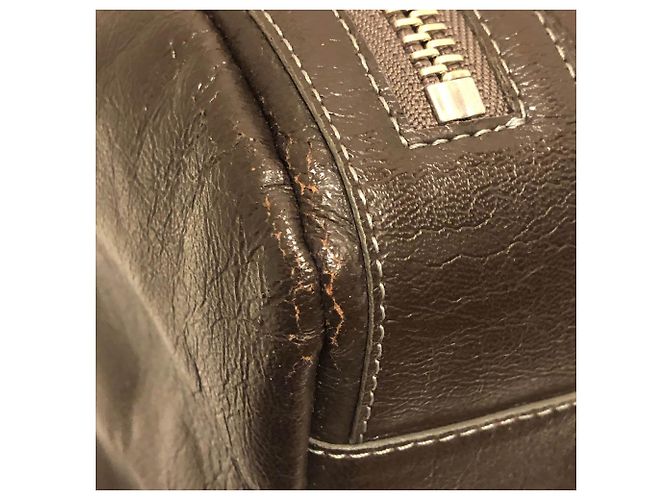 Chloé Chloe Braune Boston-Tasche aus Eclipse-Leder - Ansicht 7