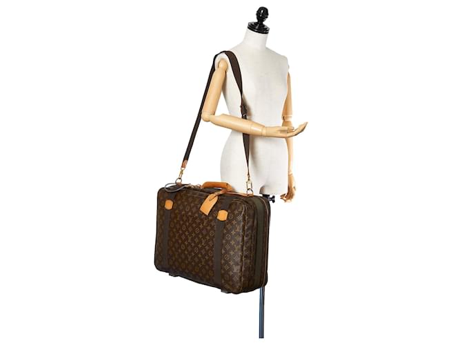 Louis Vuitton Brown Monogram Satellite 53 Marrone - vista 11