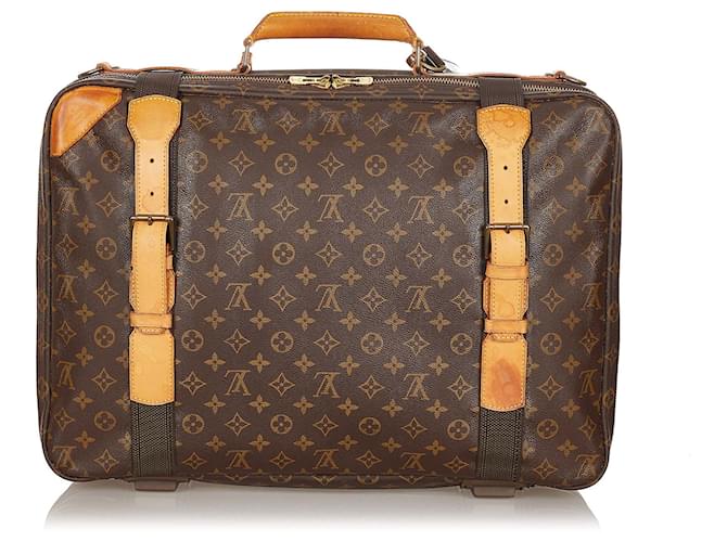 Louis Vuitton Brown Monogram Satellite 53 Marrone - vista 3