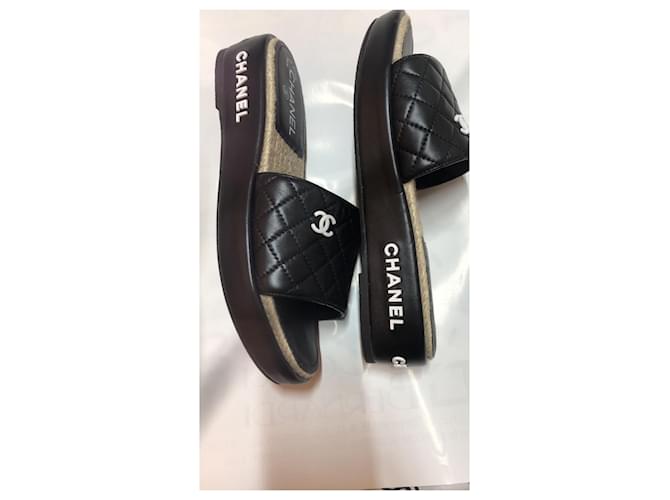 Cambon Chanel sandals Nero - vista 2
