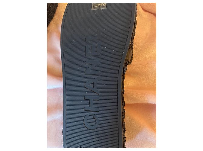 Cambon Chanel Sandalias Negro - vista 6