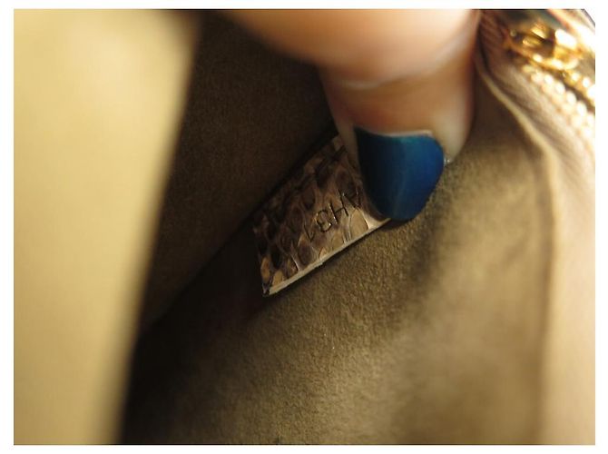 NEU LOUIS VUITTON VICTORY HANDTASCHE MONOGRAMM & PYTHON LEDER BANDOULIERE Braun - Ansicht 16