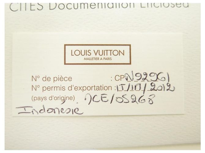 NEU LOUIS VUITTON VICTORY HANDTASCHE MONOGRAMM & PYTHON LEDER BANDOULIERE Braun - Ansicht 19