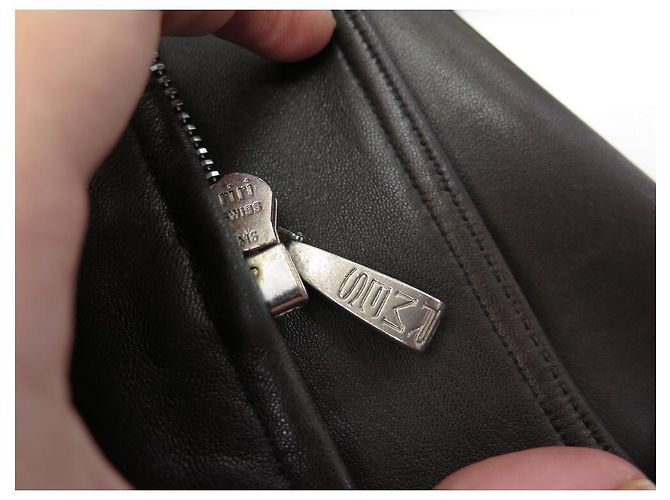Hermès HERMES LONG M JACKET 48 BROWN LAMB LEATHER JACKET COAT - view 7