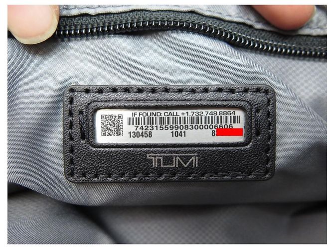 NEUF SAC A MAIN TUMI DEVOE GEM BESACE BANDOULIERE 130458-1041 NOIR BAG - vue 14