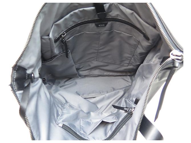 NEUF SAC A MAIN TUMI CABAS DEVOE HOPE TOTE 130457-1041 TOILE NOIR HAND BAG - vue 8