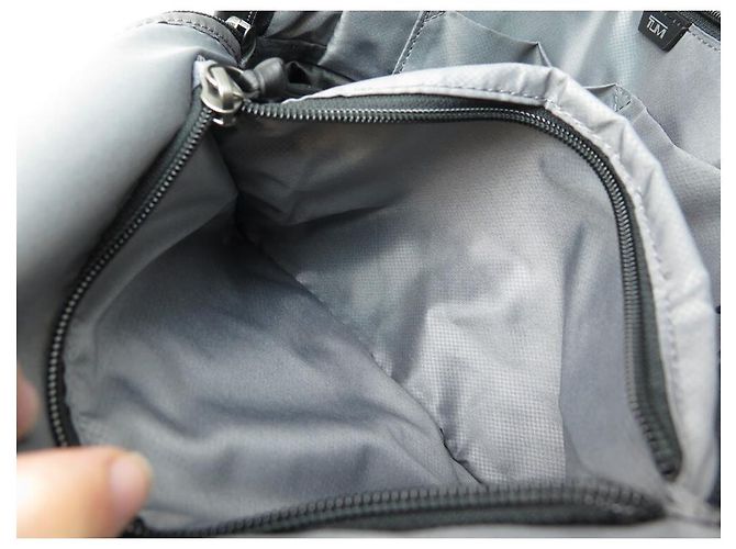 NUOVO ZAINO TUMI DEVOE PRATO 130456-1041 ZAINO IN TELA DI NYLON NERO - vista 13