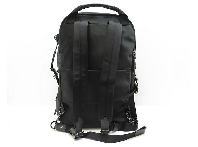 NUOVO ZAINO TUMI DEVOE PRATO 130456-1041 ZAINO IN TELA DI NYLON NERO - vista 2
