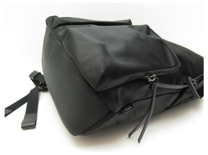 NUOVO ZAINO TUMI DEVOE PRATO 130456-1041 ZAINO IN TELA DI NYLON NERO - vista 4